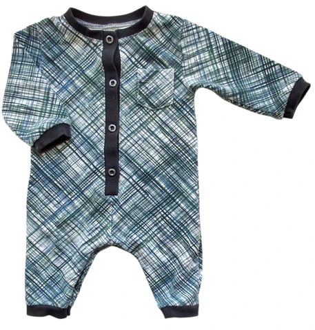 Small Rags grønternet sweat heldragt str. 56