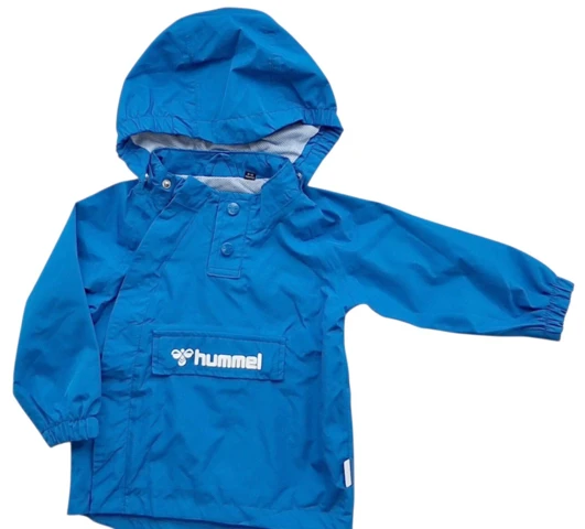 Hummel turkisblå overgangsjakke str. 80
