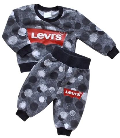 Levis gråt og sort babysæt str. 0-3 mdr