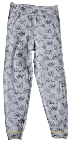 Coop lysegrå pyjamasbukser str. 110-116