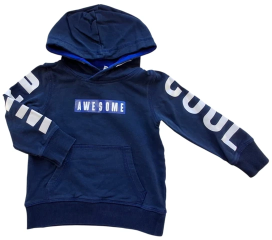 Name it mørkeblå langærmet sweatshirt str. 92