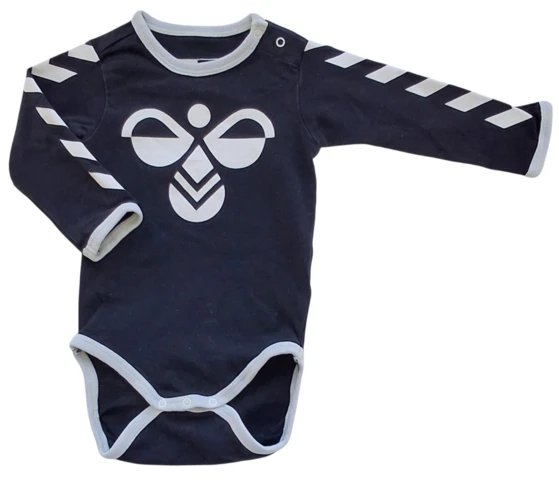 Hummel sort langærmet body str. 62