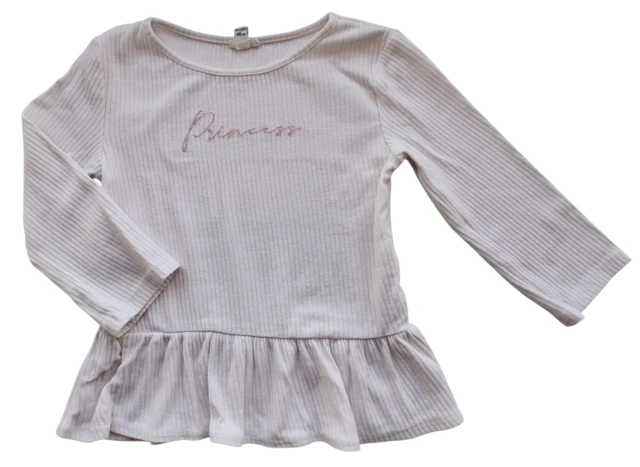 River island mini rosa langærmet bluse str. 110