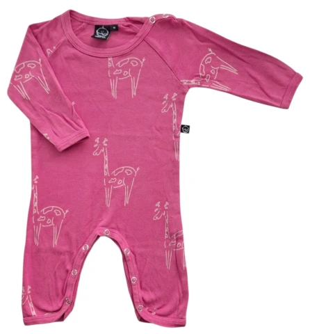 IdaT pink langærmet heldragt str. 56