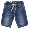 H&M blå super soft slimfit denim shorts str. 104