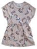 H&M rosa kortærmet sommerkjole str. 98-104