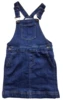 Name it mørkeblå denim kjole str. 110