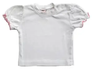 Göknes hvid kortærmet T-shirt