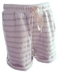 Nye Milk råhvide finstrikkede shorts str. 122-128