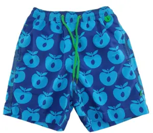 Nye Småfolk blå lange badeshorts