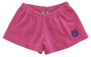 Nye Småfolk pink frotté shorts str. 74
