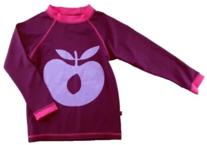 Ny Småfolk lilla UV T-shirt str. 92-104