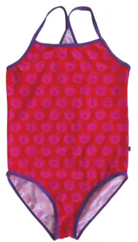 Ny Småfolk rød badedragt str. 11-12 år