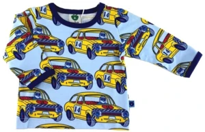 Ny Småfolk lyseblå langærmet bluse