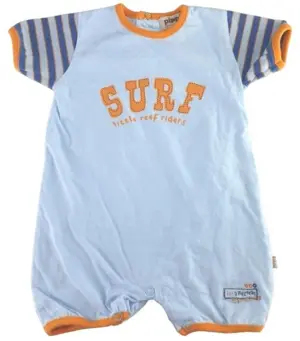 Pippi lyseblå heldragt str. 62