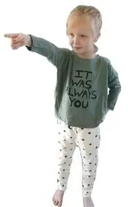 Ny Milk copenhagen grøn T-shirt str. 122-128