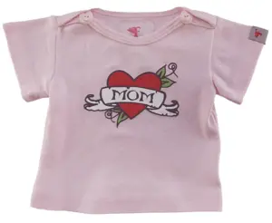 Fablefant lyserød kortærmet T-shirt str. 70