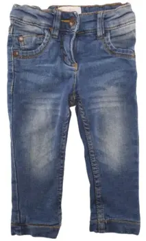 Impidimpi blå denim bukser med foer str. 74/80