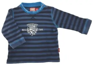 Ticket baby wear blåstribet bluse str. 68