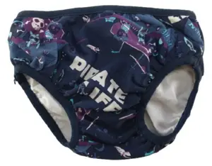 Name it mørkeblå badebukser str. 6-12 mdr