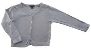 Norlie lysegrå tynd cardigan str. 80