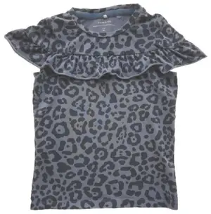 Name it blå mønstret bluse str. 98