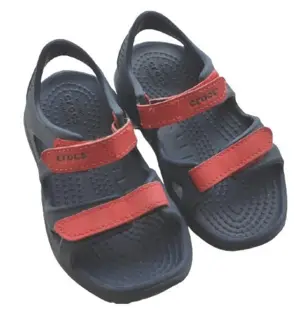 Crocs mørkeblå sandaler str. 24