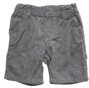 H&M mørkegrå stribede shorts str. 74