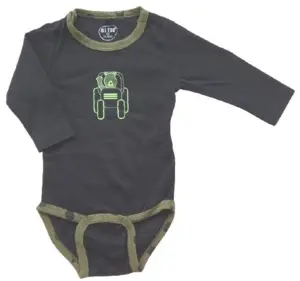 Ny Me Too sort langærmet body str. 62