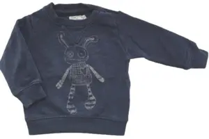 Small rags mørkeblå sweatshirt str. 68
