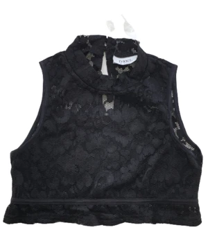 Ny D-XEL sort lace top str. L