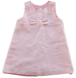 Benetton rosa uld kjole str. 74
