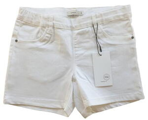 Nye Name it hvide elastiske shorts
