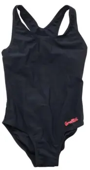 Graffiti sorte badedragt str. 4 år