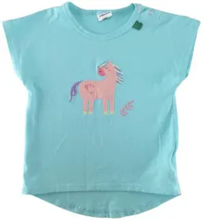 Fred'd world turkisblå lang T-shirt str. 92