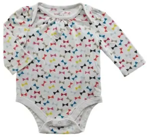 Baby GAP råhvid langærmet body str. 3-6 mdr