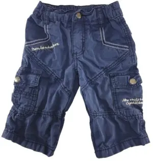 New Facts mørkeblå korte bukser str. 86