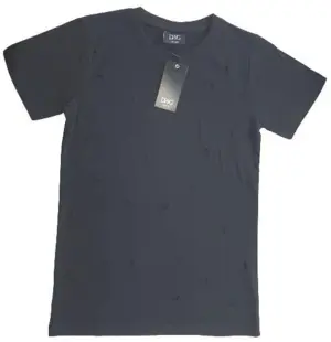 Ny D-XEL sort kortærmet T-shirt
