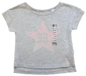 Ny Okaïdi lysegrå tynd T-shirt str. 2 år
