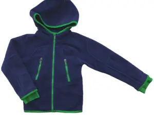 H&M sport mørkeblå fleecetrøje str. 110/116