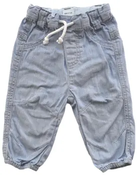 Mini A Ture lyseblå babybukser str. 68