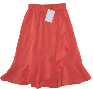 Ny D-XEL orangerød nederdel