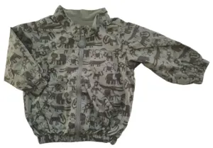 H&M  grågrøn vindjakke str. 74