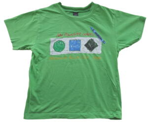 Initial grøn kortærmet T-shirt str. 6