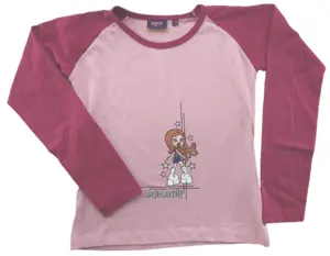 Ny Bratz langærmet rosa bluse str. 140-146