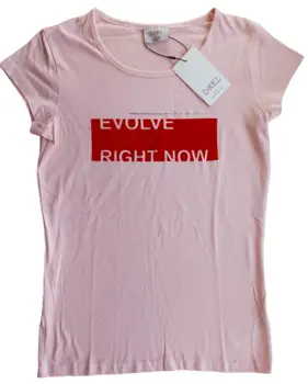 Ny D-XEL lyserød kortærmet T-shirt str. 14