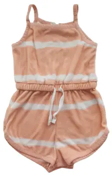 H&M orange frotté sommerdragt str. 80
