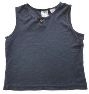 Zara mørkegrå sommertop str. 98