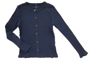Name it mørkeblå rib cardigan str. 146-152