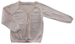 Mini A Ture lys rosa finstrikket cardigan str. 86